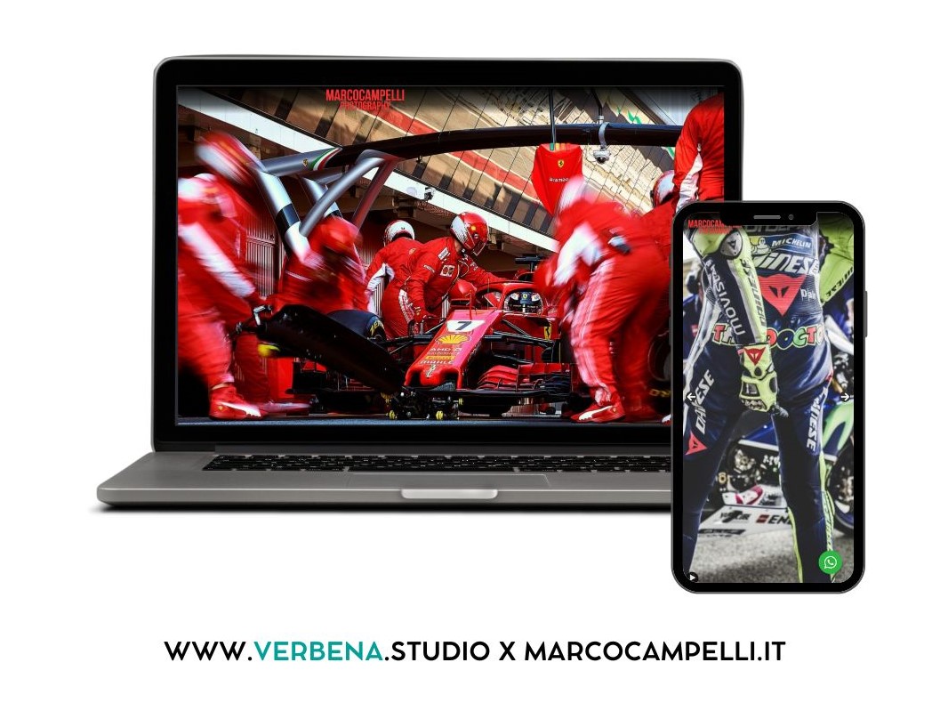 sito web per fotografo